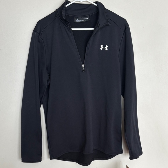 Under Armour Other - Under Armour Men’s Quarter Zip Pullover Fleece Black Size Medium